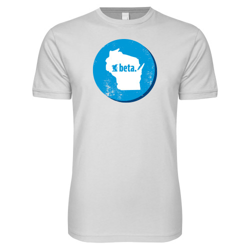  Next Level White SoftStyle T Shirt - Wisconsin