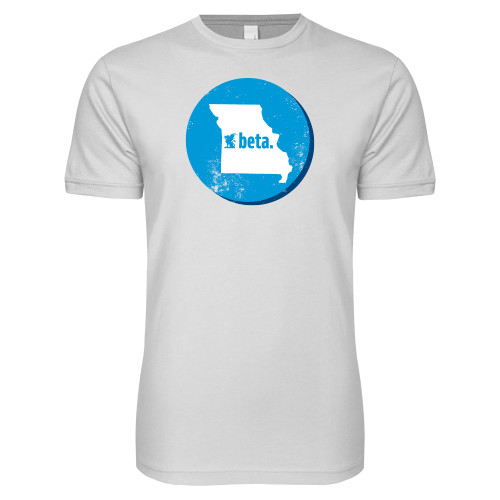  Next Level White SoftStyle T Shirt - Missouri
