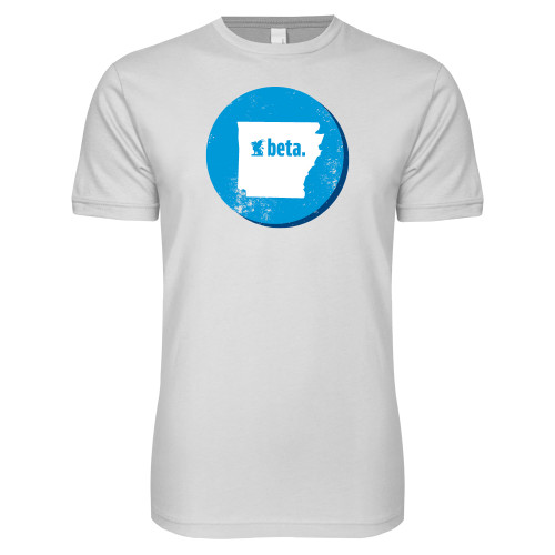  Next Level White SoftStyle T Shirt - Arkansas