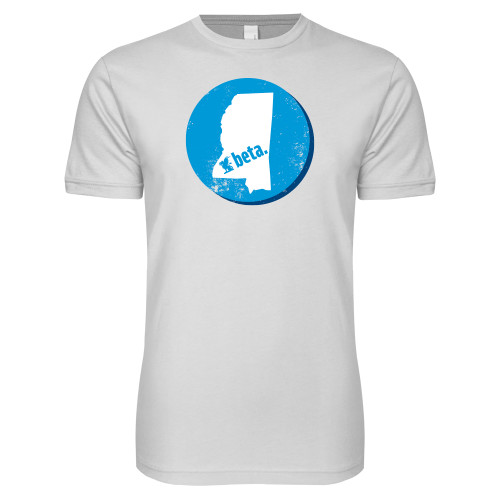 Next Level White SoftStyle T Shirt - Mississippi