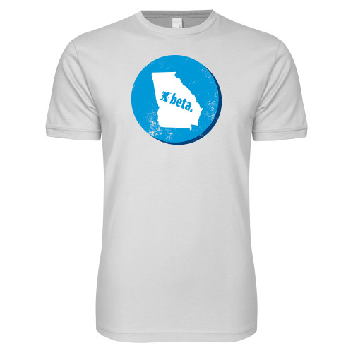  Next Level White SoftStyle T Shirt - Georgia
