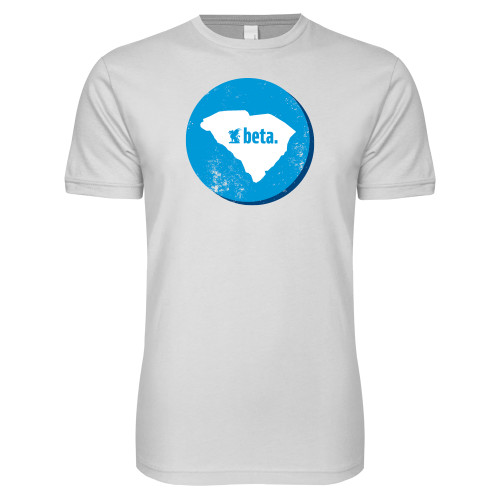  Next Level White SoftStyle T Shirt - South Carolina