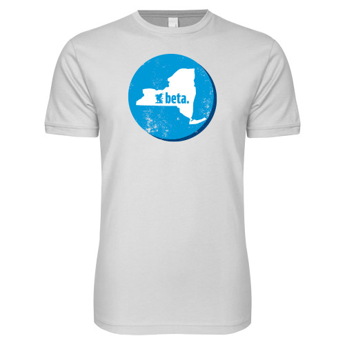  Next Level White SoftStyle T Shirt - New York