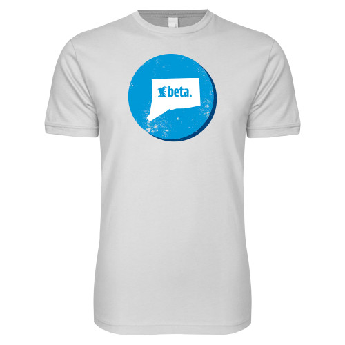  Next Level White SoftStyle T Shirt - Connecticut