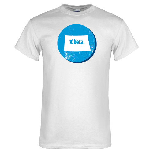  White T Shirt - North Dakota