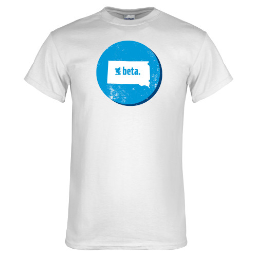  White T Shirt - South Dakota