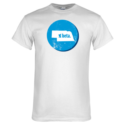  White T Shirt - Nebraska