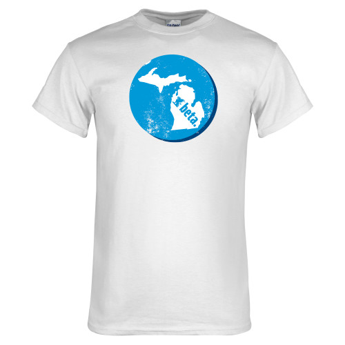  White T Shirt - Michigan