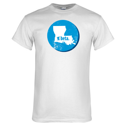  White T Shirt - Louisiana