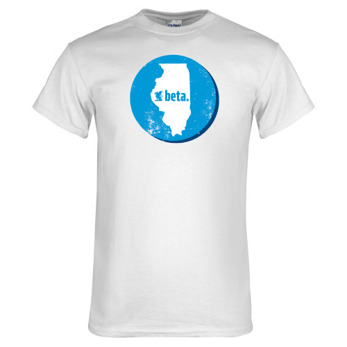  White T Shirt - Illinois