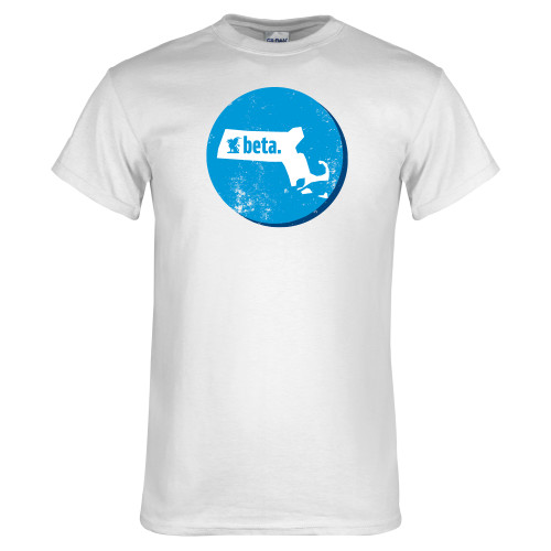  White T Shirt - Massachusetts