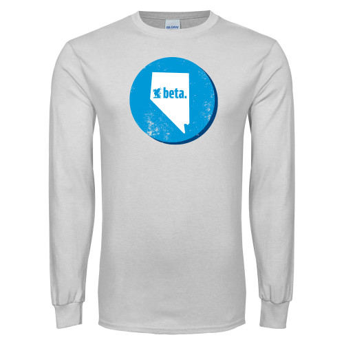 White Long Sleeve T Shirt-Nevada