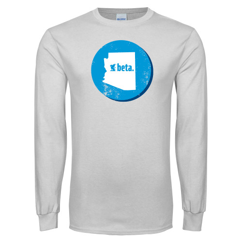 White Long Sleeve T Shirt-Arizona