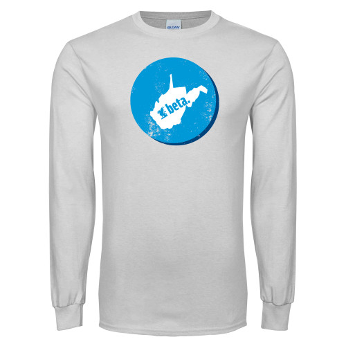  White Long Sleeve T Shirt - West Virginia