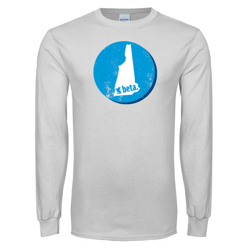  White Long Sleeve T Shirt - New Hampshire