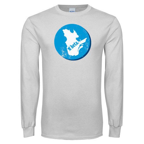  White Long Sleeve T Shirt - Quebec