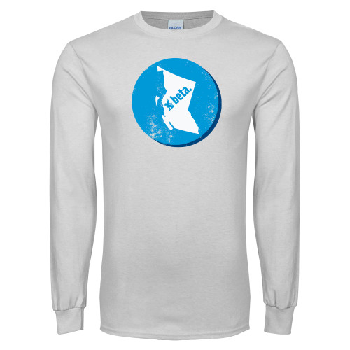  White Long Sleeve T Shirt - British Columbia