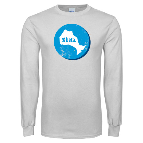  White Long Sleeve T Shirt - Ontario