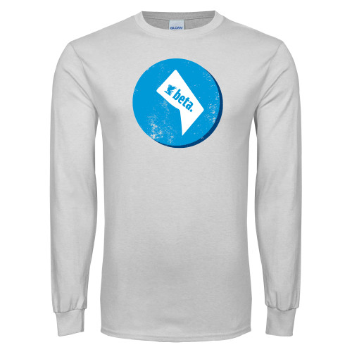  White Long Sleeve T Shirt - Washington D.C.