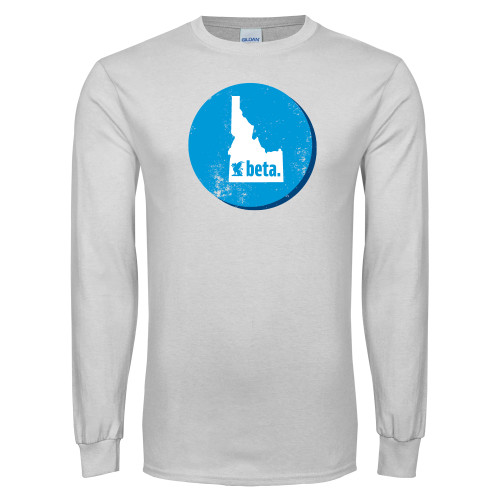  White Long Sleeve T Shirt - Idaho