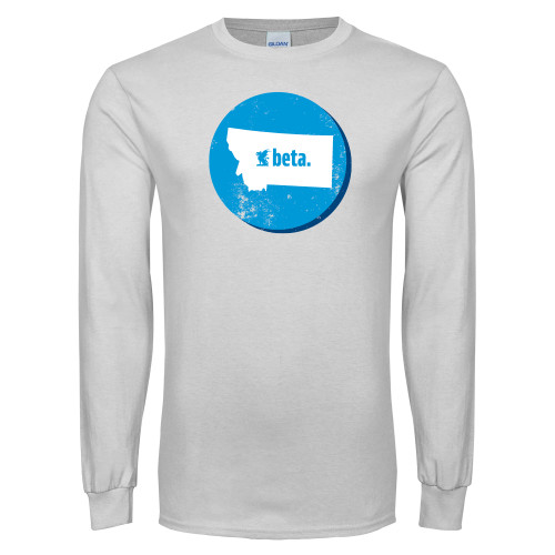  White Long Sleeve T Shirt - Montana