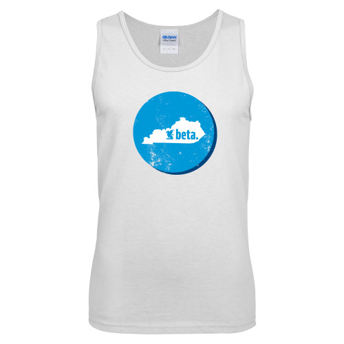 White Tank Top-Kentucky