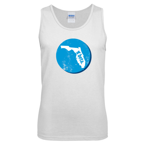 White Tank Top-Florida