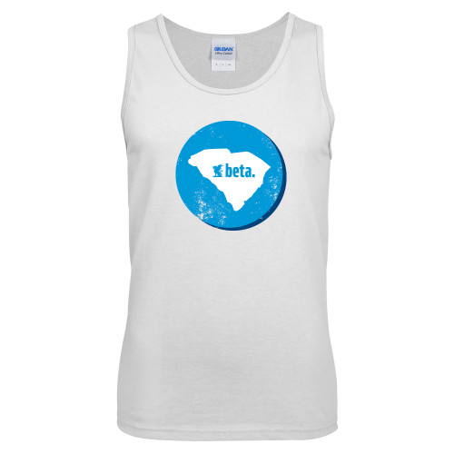 White Tank Top-South Carolina