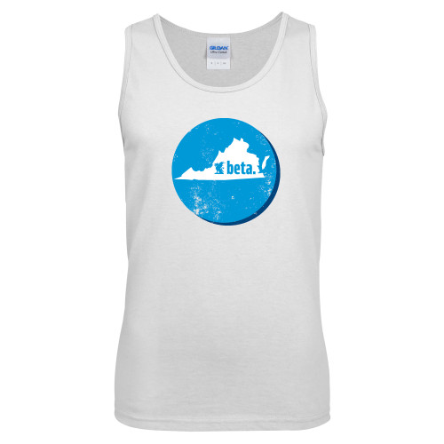 White Tank Top-Virginia
