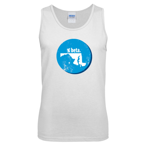 White Tank Top-Maryland