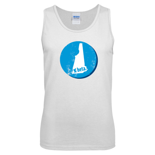 White Tank Top-New Hampshire