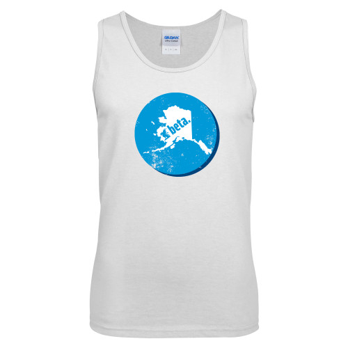 White Tank Top-Alaska