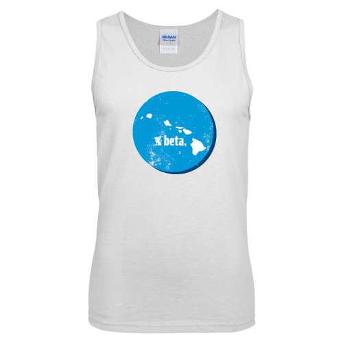 White Tank Top-Hawaii