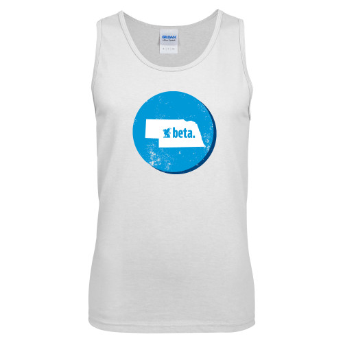  White Tank Top - Nebraska