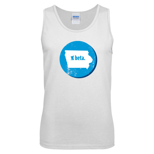  White Tank Top - Iowa