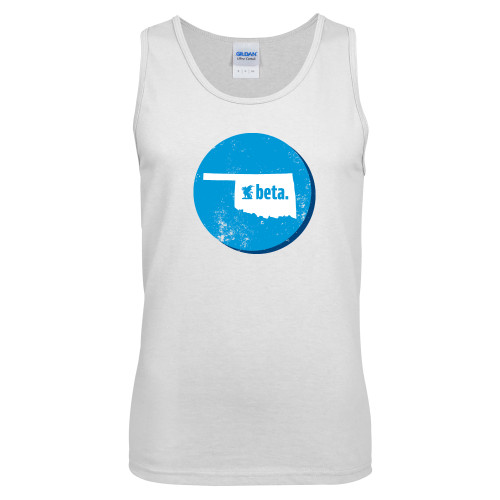  White Tank Top - Oklahoma