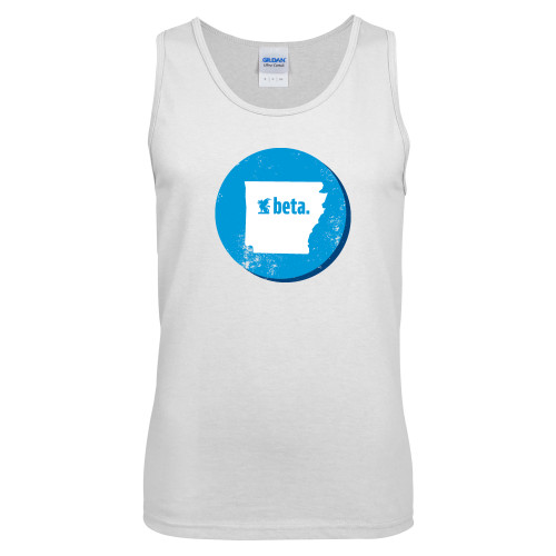  White Tank Top - Arkansas