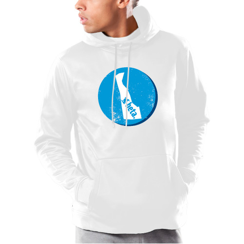 Under Armour White Armour Fleece Hoodie-Delaware