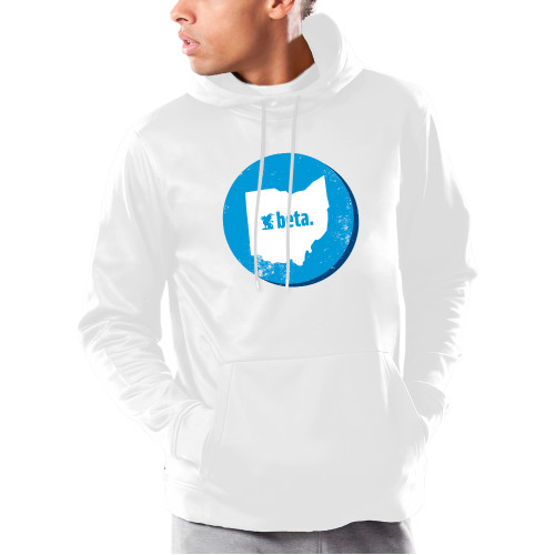  Under Armour White Armour Fleece Hoodie - Ohio