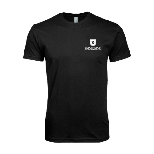  Next Level Black SoftStyle T Shirt - Official Logo