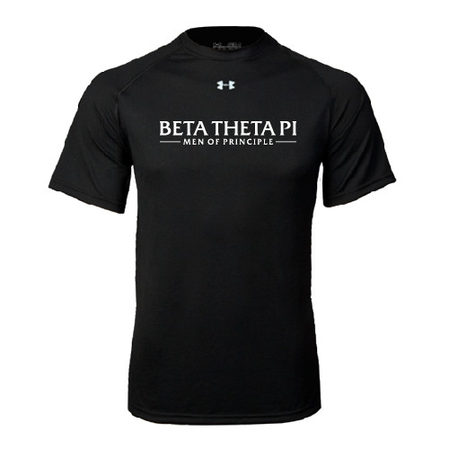 Under Armour Black Tech Tee-Beta Theta Pi