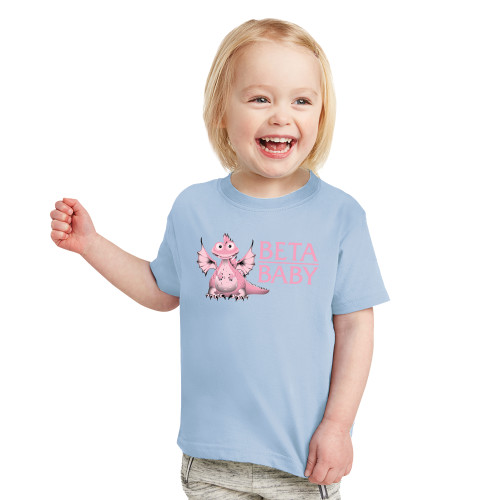 Toddler Light Blue T-Shirt-Beta Baby