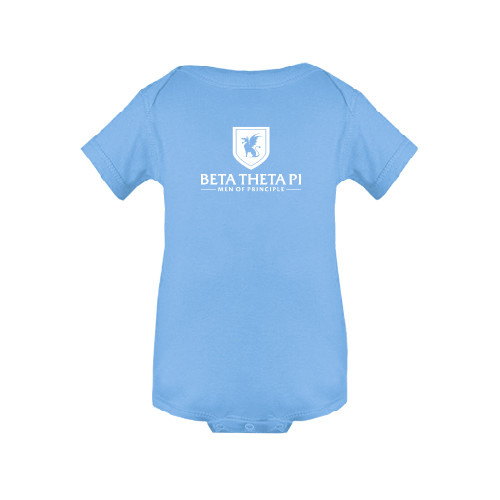 Light Blue Infant Onesie-Official Logo