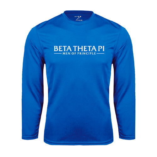 Royal Performance Long Sleeve Shirt-Beta Theta Pi