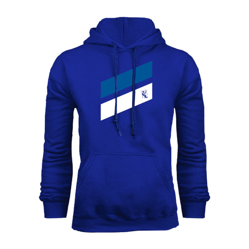 Royal Fleece Hoodie-Stripe Design