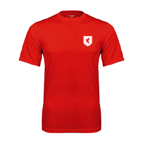 Red Performance Tee-Official Shield