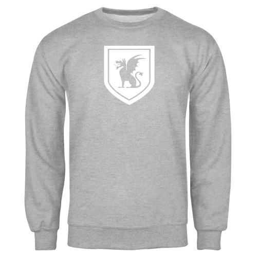 Grey Fleece Crew-Official Shield