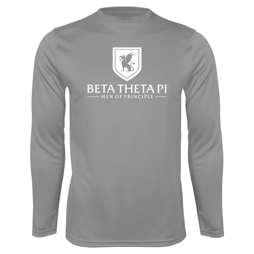 Steel Performance Longsleeve Shirt-Official Logo