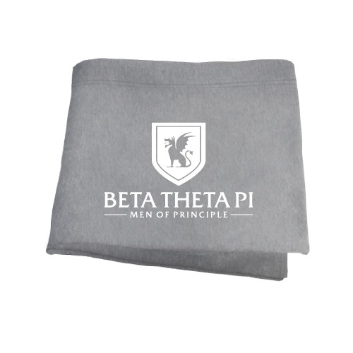  Grey Sweatshirt Blanket - Official Logo