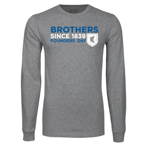 Main Image for  Grey Long Sleeve T Shirt